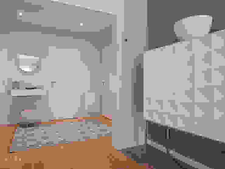 Sala e Hall | Depois MUDA Home Design Corredores, halls e escadas modernos