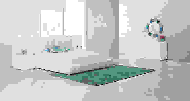 ANTARTE RecámarasCamas y cabeceras Blanco