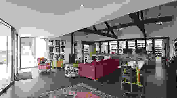 Fronhaul 现代客厅設計點子、靈感 & 圖片 根據 Baart Harries Newall 現代風