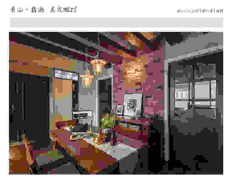 Country style dining room by 大不列顛空間感室內裝修設計 Country