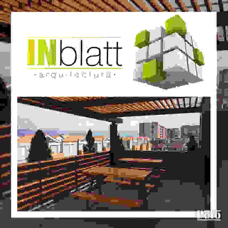 โดย INblatt _Arquitectura โมเดิร์น ไม้จริง Multicolored