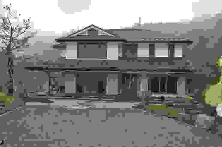 苗栗,花莲的日式自建独栋厝:坚固大器的钢骨住宅