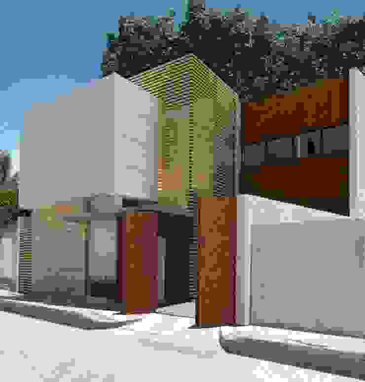 FRACTAL CORP Arquitectura 모던스타일 주택