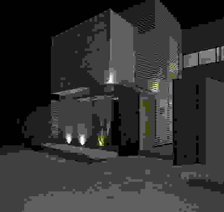 FRACTAL CORP Arquitectura 모던스타일 주택