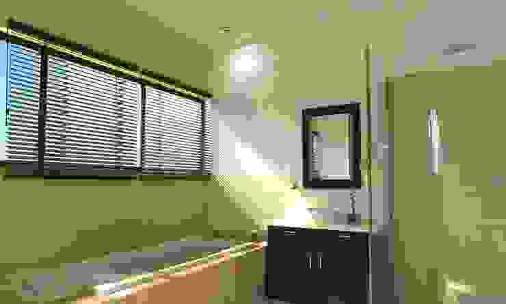 FRACTAL CORP Arquitectura 모던스타일 욕실