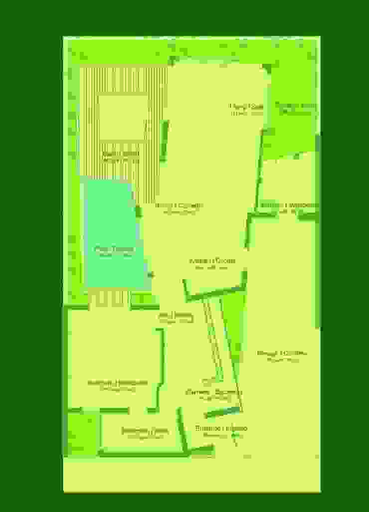 FRACTAL CORP Arquitectura 모던스타일 주택