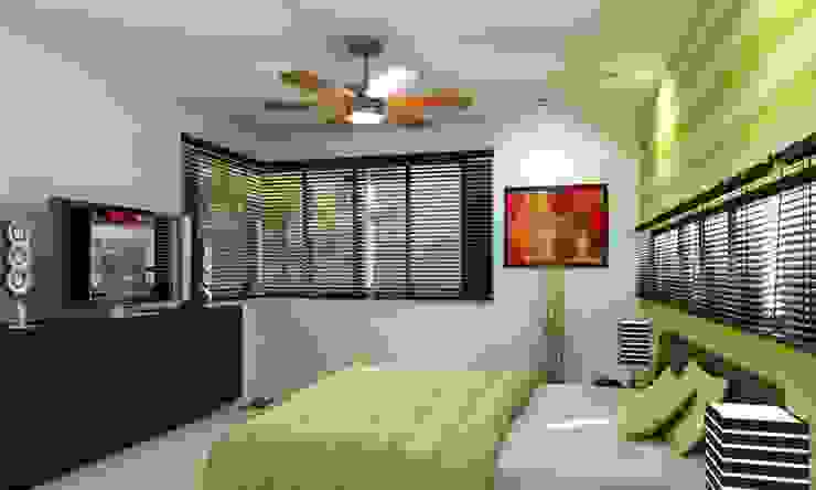 FRACTAL CORP Arquitectura 모던스타일 주택