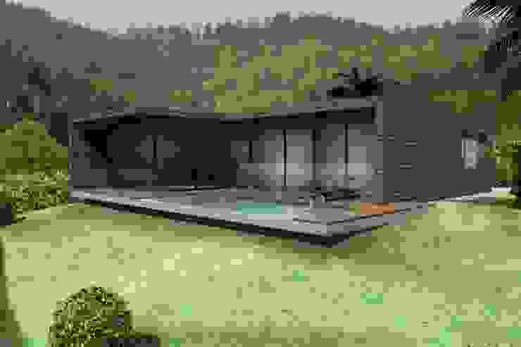 Minimalist house by Desicon Desenho e Construção Civil lda Minimalist Wood Wood effect