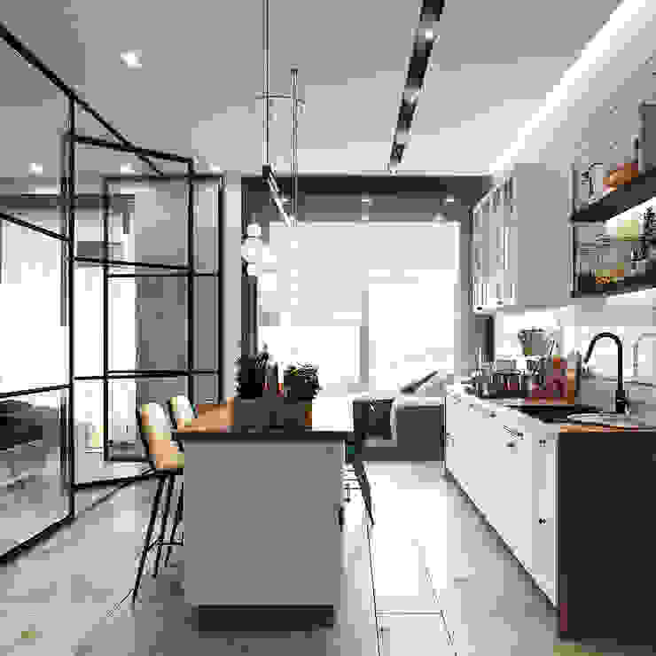 Entalcev Konstantin Minimalist kitchen
