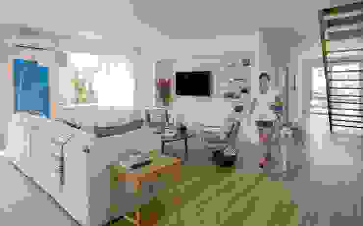 Living ZeroEnergy Design Modern Living Room White