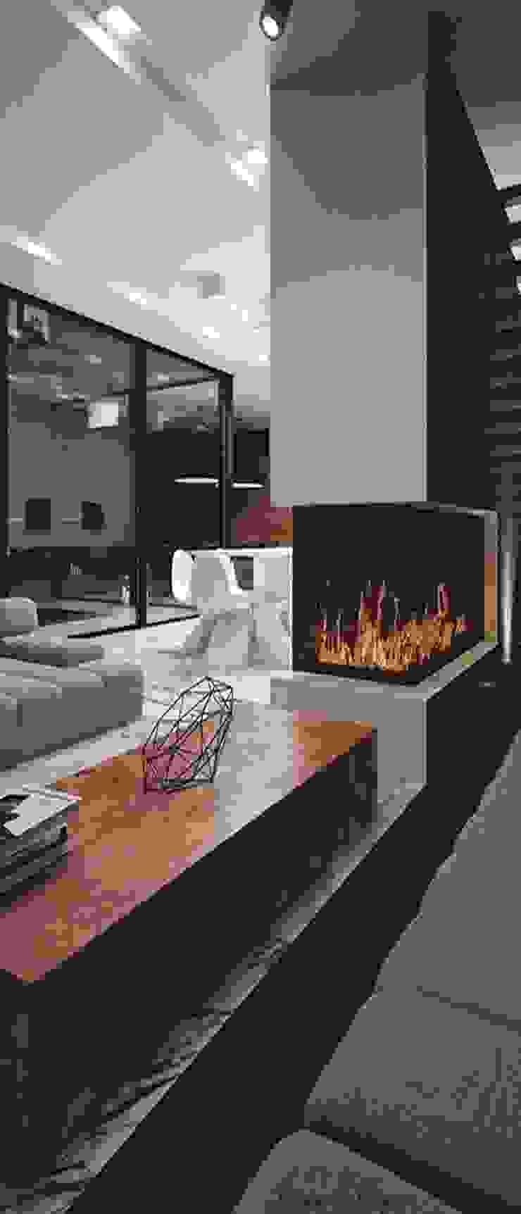 No Place Like Home ® モダンデザインの リビング