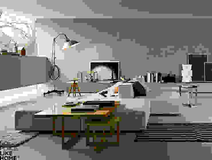 No Place Like Home ® モダンデザインの リビング