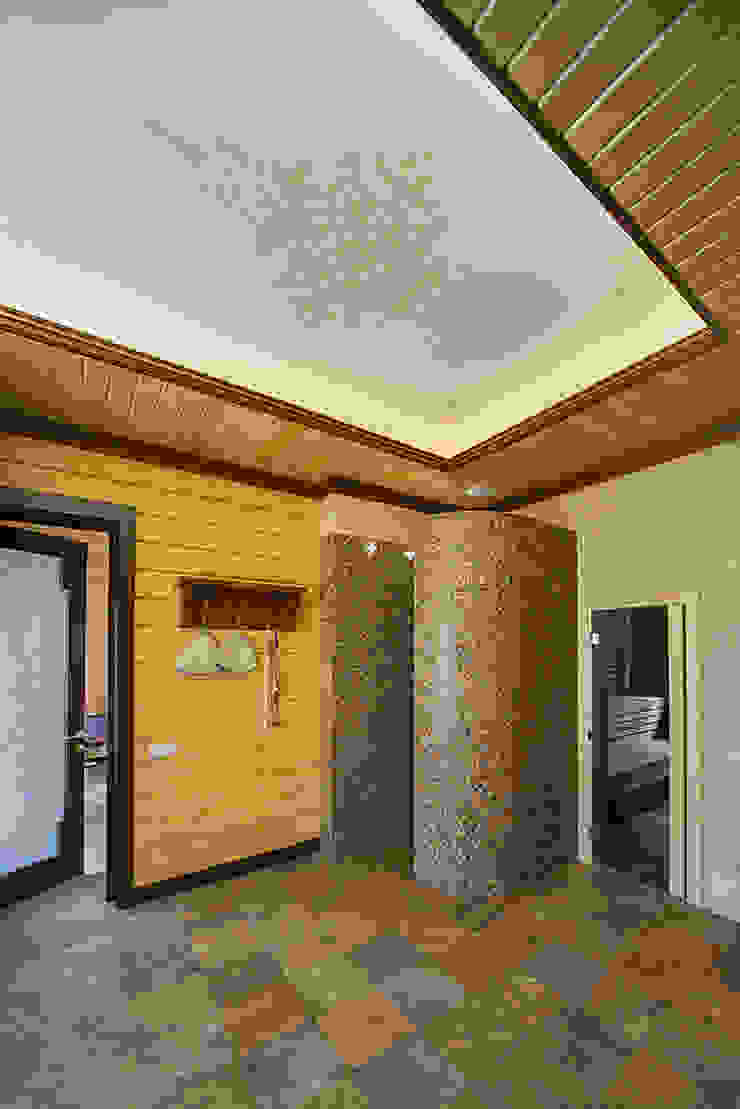 Дом и баня в поселке Гавриково, МО. ItalProject Спа в эклектичном стиле Дерево