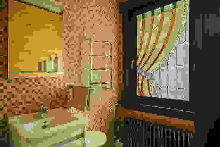 Дом и баня в поселке Гавриково, МО. ItalProject Ванная комната в стиле кантри