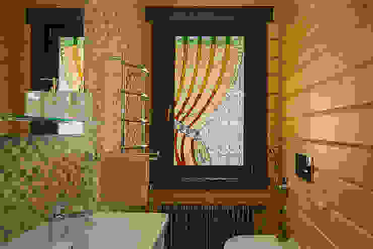 Дом и баня в поселке Гавриково, МО. ItalProject Ванная комната в эклектичном стиле