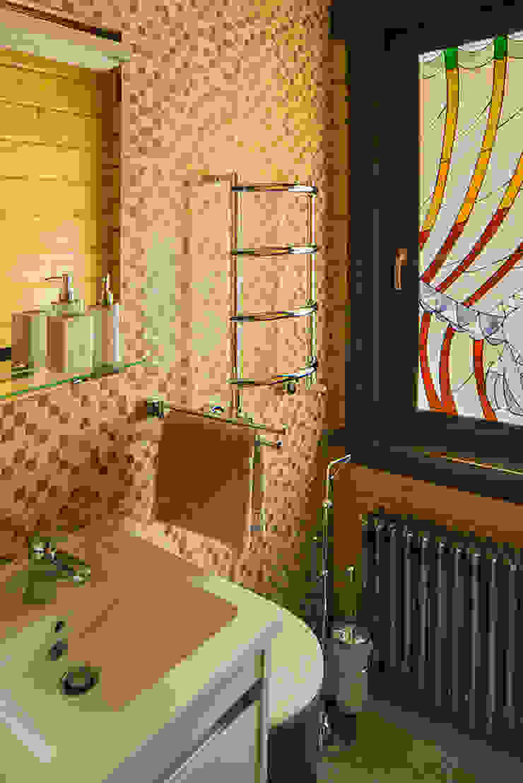 Дом и баня в поселке Гавриково, МО. ItalProject Ванная комната в эклектичном стиле