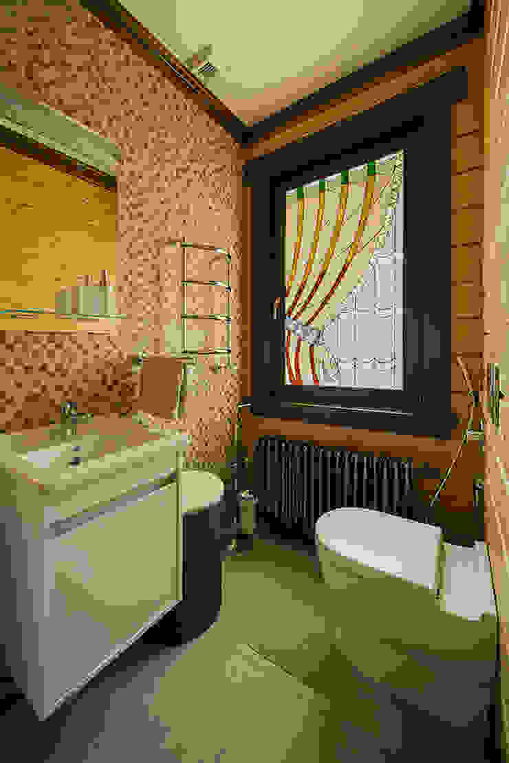 Дом и баня в поселке Гавриково, МО. ItalProject Ванная комната в эклектичном стиле