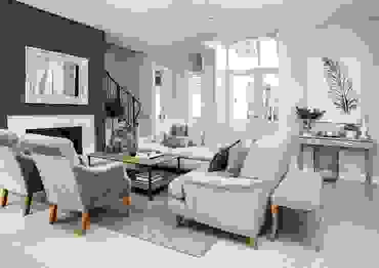 Lounge Salomé Knijnenburg Interiors Classic style living room Grey
