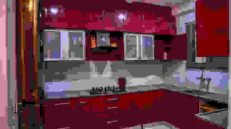 Cocina con mucho almacenaje y decoración con drywall | homify | homify