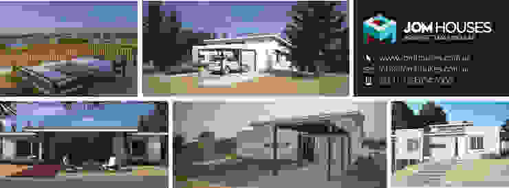 JOM HOUSES Modern houses Bricks Grey