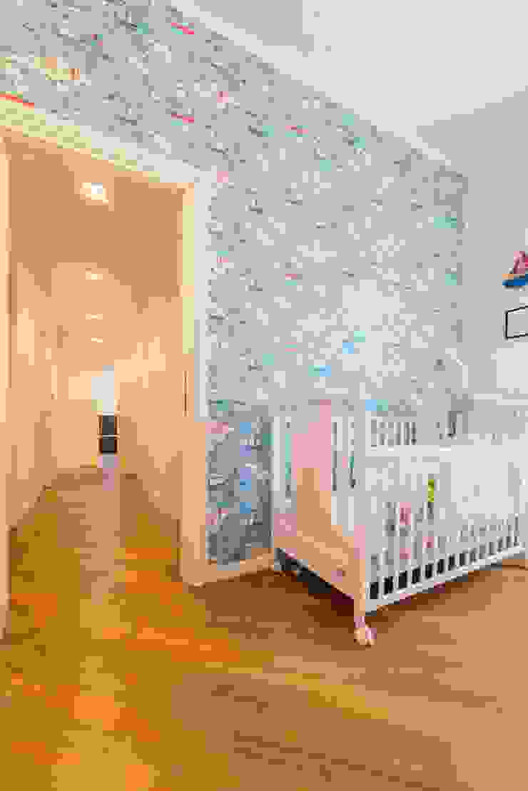 Camera del bambino Amodo Stanza dei bambini moderna cameretta,carta da parati,cartina geografica,azzurro