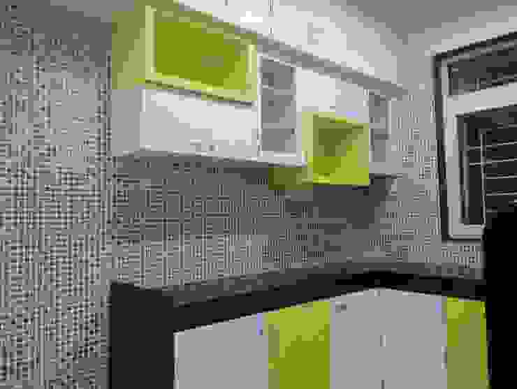 2 BHK RESIDENTIAL PROJECT @2016, SHARADA INTERIORS SHARADA INTERIORS Modern kitchen