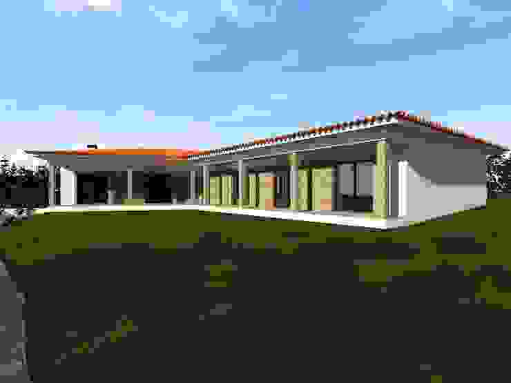 Moradia Tradicional - Braga Casas rústicas por Esboço Arq. Rústico