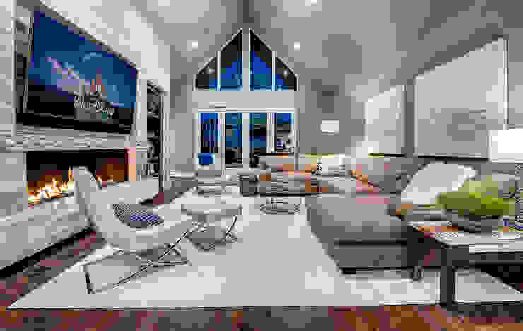 Award Winning Winslow Project Futurian Systems Living room