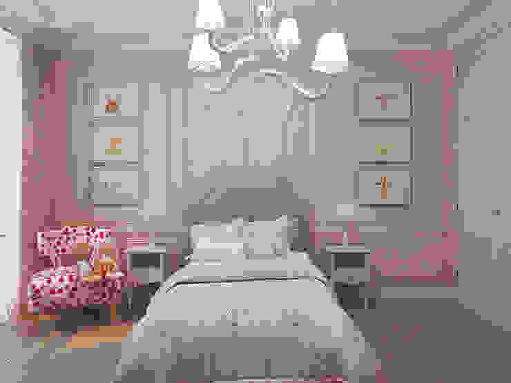 Студия дизайна интерьера в Москве 'Юдин и Новиков' Modern style bedroom