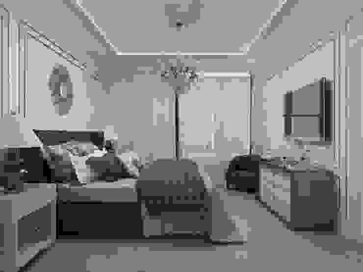 Студия дизайна интерьера в Москве 'Юдин и Новиков' Modern style bedroom
