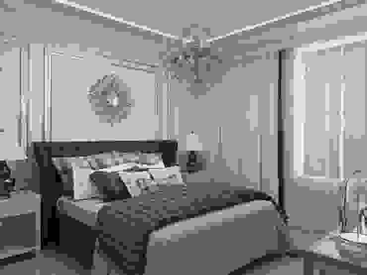 Студия дизайна интерьера в Москве 'Юдин и Новиков' Modern style bedroom