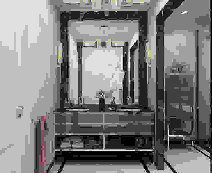 Студия дизайна интерьера в Москве 'Юдин и Новиков' Modern bathroom