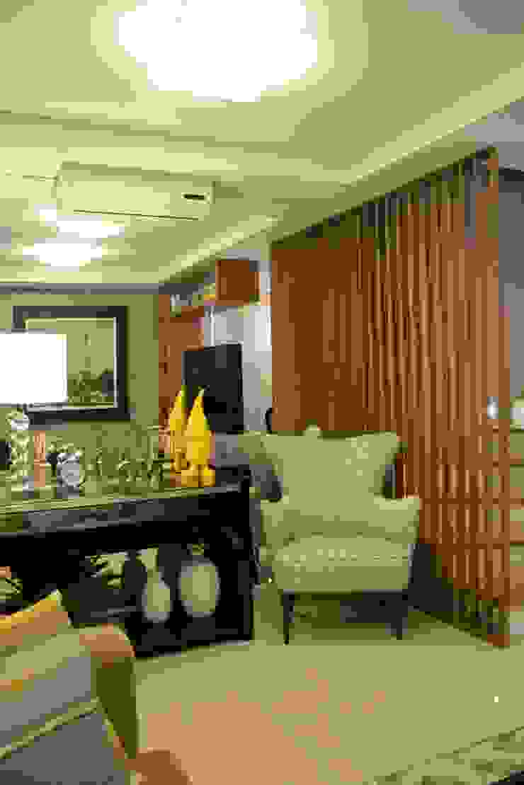 Área social Residência Danielle Barbosa DECOR|DESIGN Corredores, halls e escadas modernos