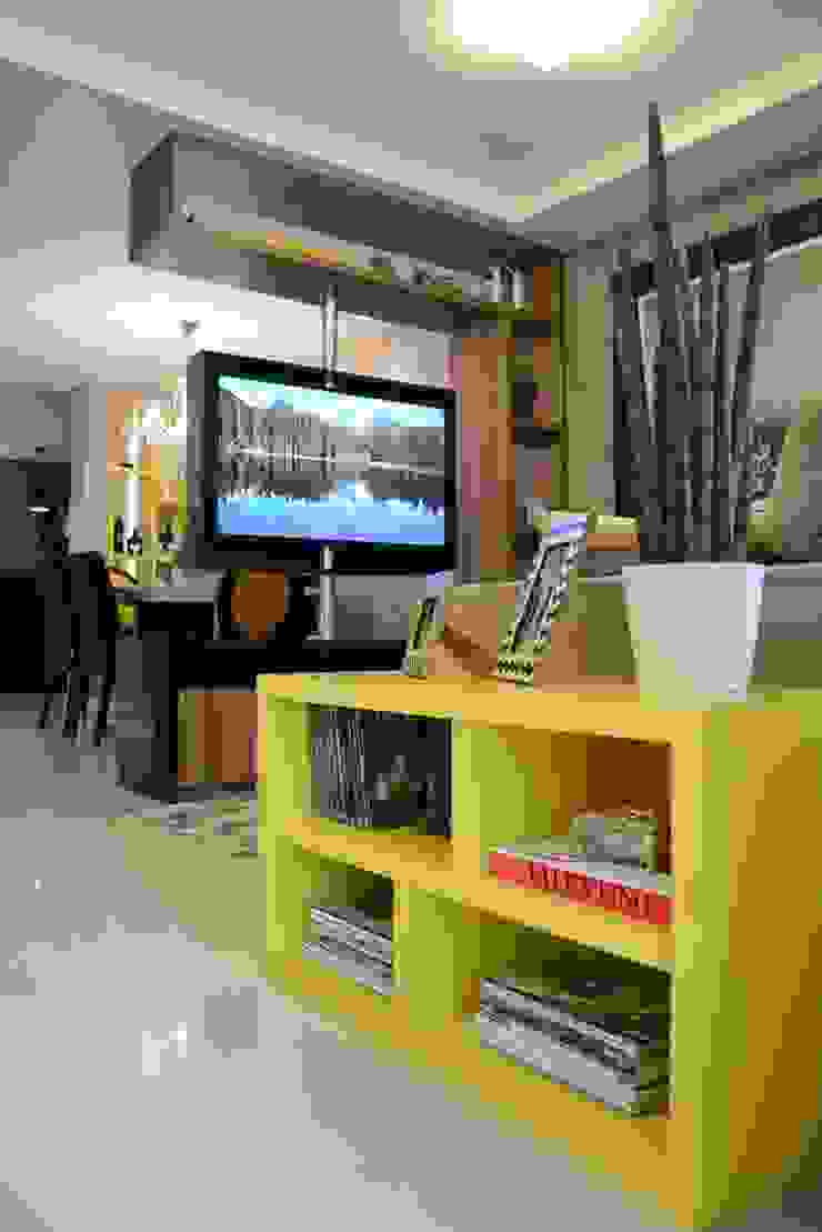 Área social Residência Danielle Barbosa DECOR|DESIGN Salas de estar modernas