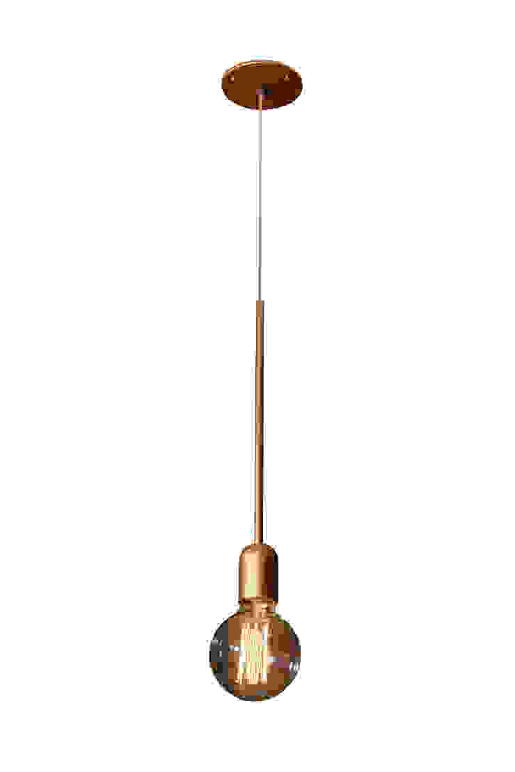 B.LOFT lamps, B.loft B.loft Minimalistischer Flur, Diele & Treppenhaus Kupfer/Bronze/Messing Beleuchtungen