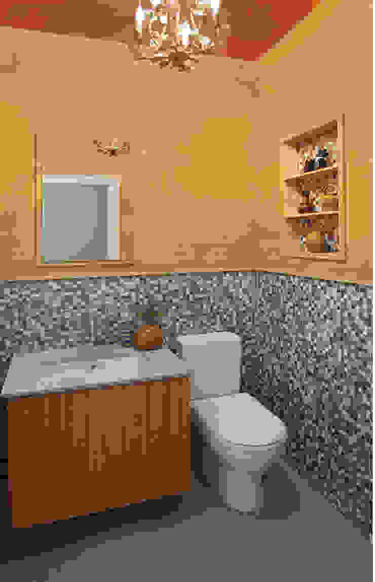 Basement Renovation - Ardsley House, Eisner Design Eisner Design Modern Bathroom bathroom