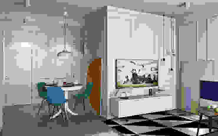 Квартира для молодой девушки, OBJECT OBJECT Living room