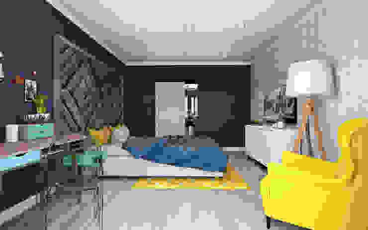 Квартира для молодой девушки, OBJECT OBJECT Scandinavian style bedroom