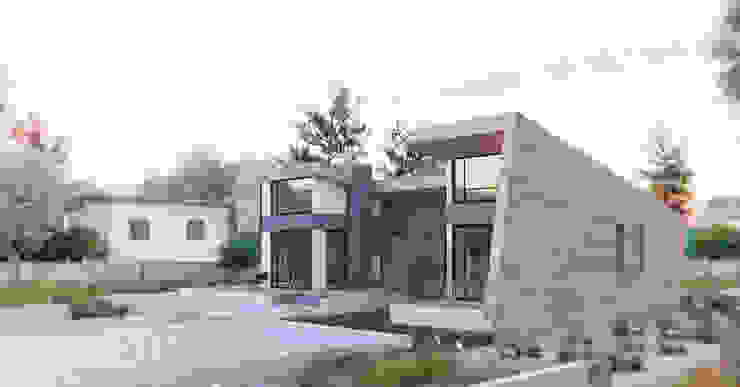 homify Moderne Häuser Holz Mehrfarbig