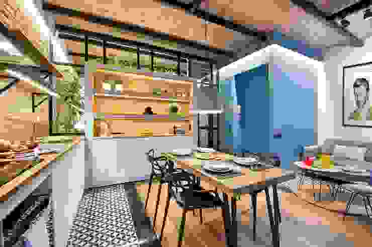 Urban beach home, Egue y Seta Egue y Seta Mediterrane Esszimmer