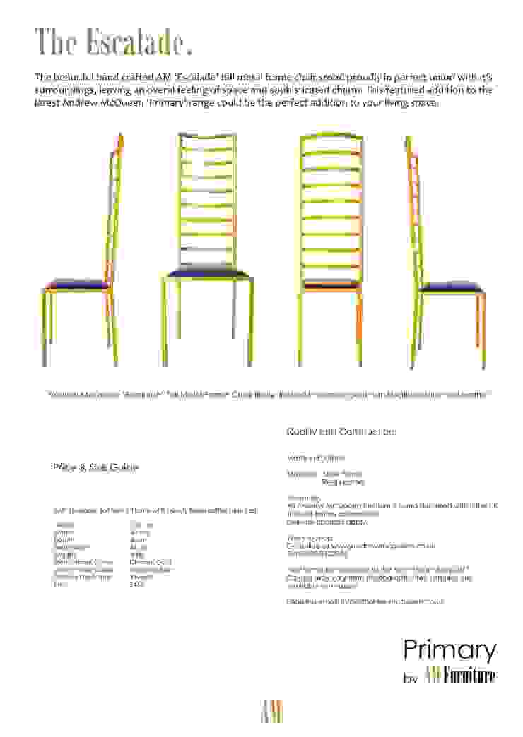 Escalade Chair Andrew McQueen Living roomStools & chairs Metal Amber/Gold