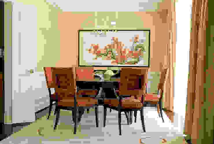 Shanghai Chic - Dining Room Lorna Gross Interior Design اتاق غذاخوری Red