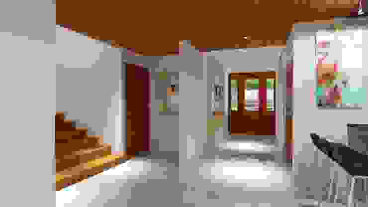 Renders Interiores, CouturierStudio CouturierStudio Moderner Flur, Diele & Treppenhaus