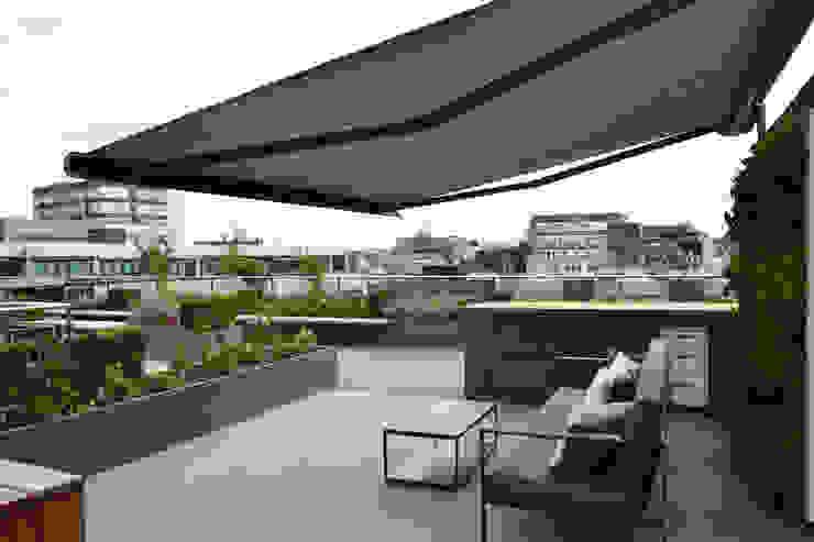 Ganton Street Roof Terrace London Aralia Commercial spaces Stone Grey Commercial Spaces