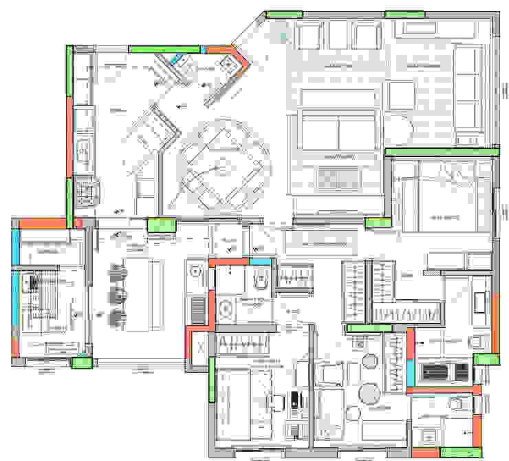 Planta Layout Espaço Alessandra Luz Casa & Jardim