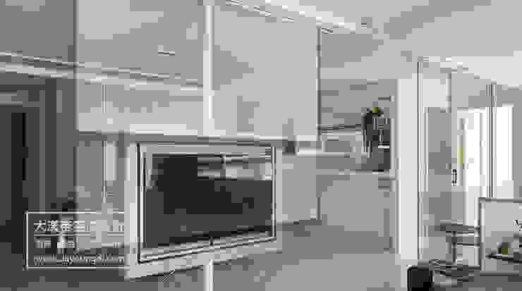 天旋妙趣.簡約北歐 DYD INTERIOR大漾帝國際室內裝修有限公司 Media room