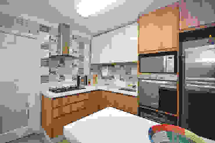 Apartamento Vila Mariana Condecorar Arquitetura e Interiores Cozinhas ecléticas
