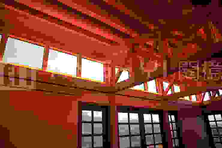 【木建築】宜蘭三星鄉│江宅│獨棟別墅│建坪100坪 根據 閮檍設計 Ting Yi Design 古典風 實木 Multicolored