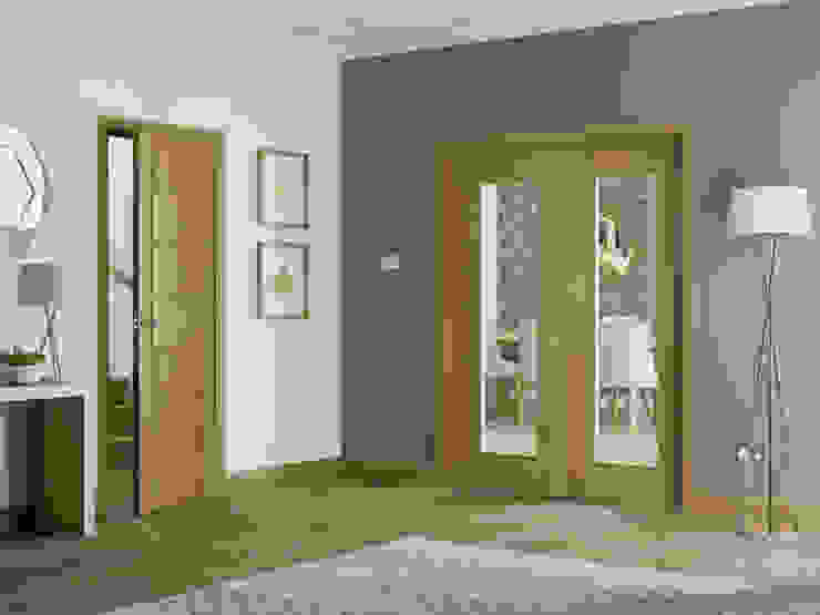 modern  by Modern Doors Ltd, Modern Engineered Wood Transparent 