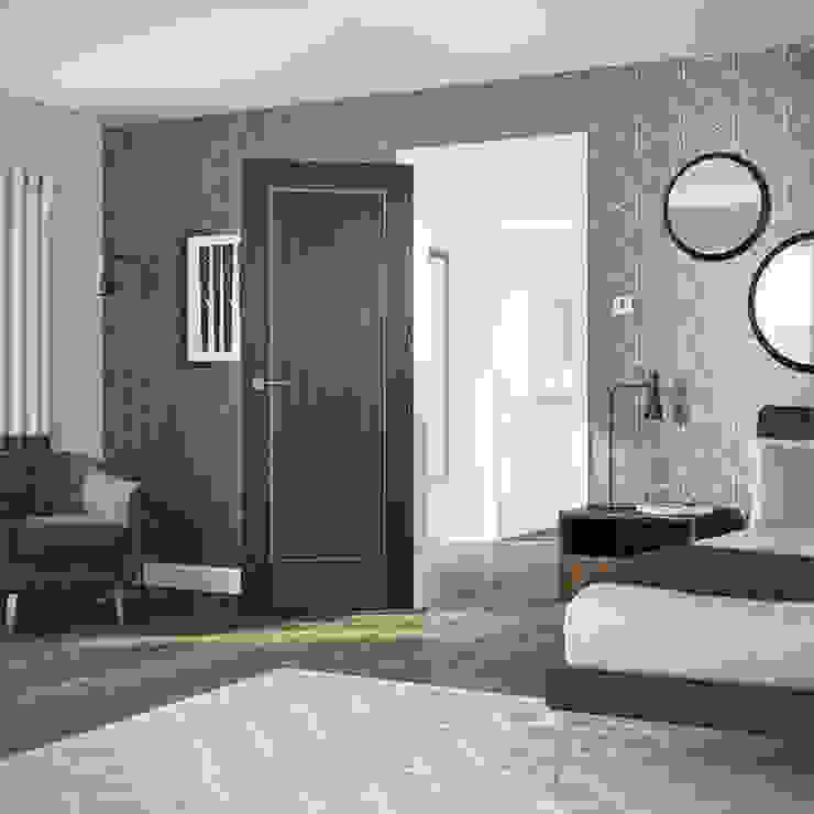 modern  by Modern Doors Ltd, Modern Engineered Wood Transparent 